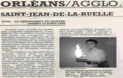 Premiers article avec le nom du magicien JFK